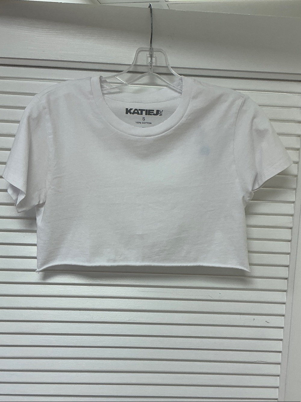 TRISTAN CROP TEE - WHITE